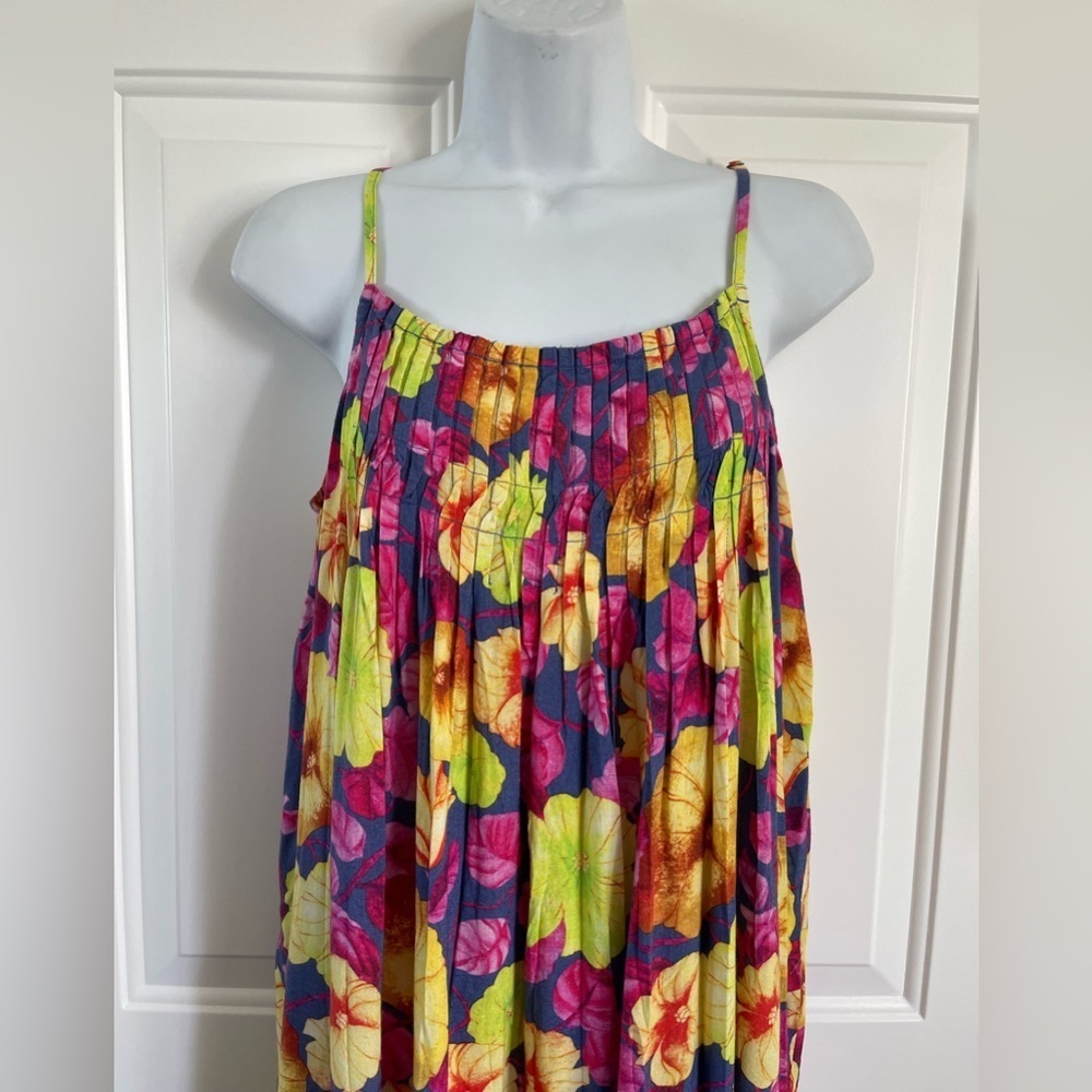 Area Stars hibiscus floral print midi sundress - Picture 5 of 8
